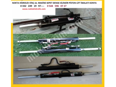 Hydraulic Crane Basket Balance Lift Piston Cylinder Manufacture Konya, Balance Basket Piston Prices