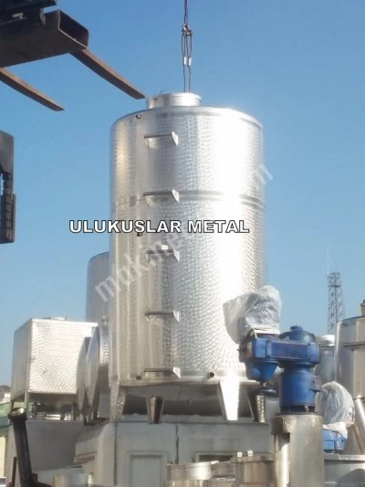 Fermentasyon Tankı Sirke Şarap Alkol Tankı Depolama