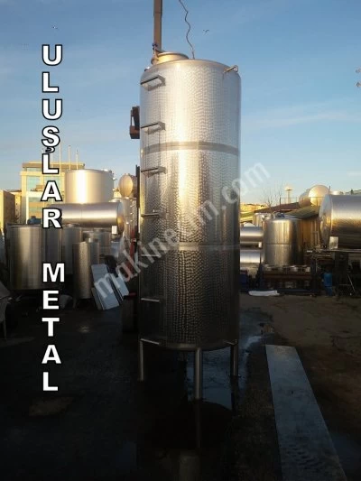 Fermentasyon Tankı Sirke Şarap Alkol Tankı Depolama