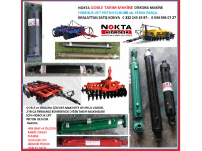 Tarım Makine Hidrolik Lifleri, Ziraat Makine Hidrolik Liftler, Diskaro Goble Makine Hidrolik Piston