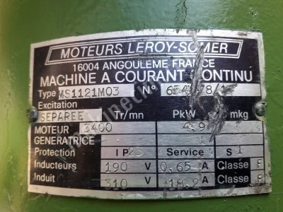 Dc Electric Motor.5 Kw.Small Body