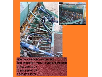 Ayırıcı Valfli Ayarlı Hidrolik Mibzer Set, Pistonlu Vanalı Hidrolik Mibzer Takım, Lifli Mibzer