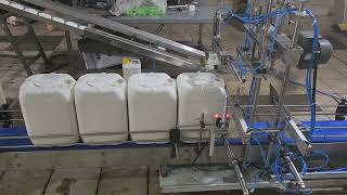 Shampoo Filling Machine Stainless 6 Nozul