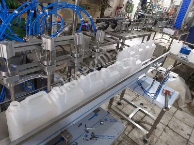 Shampoo Filling Machine Stainless 6 Nozul