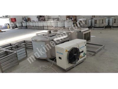 1000 Kg Milk Cooling Tank - With Scale - 2 Years Warranty