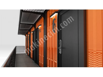 truck motel project Production,truck motel project,container life projects,construction site contain