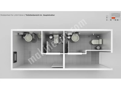 truck motel project Production,truck motel project,container life projects,construction site contain