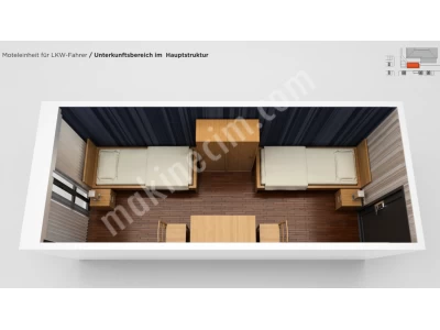 truck motel project Production,truck motel project,container life projects,construction site contain