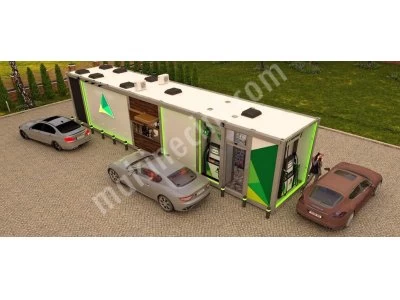 container gasoline diesel station projects