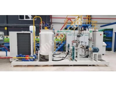 Ekonomik Single Poliüretan İzolasyonlu 1 Cm (10Mm) Panel Üretim Hattı Makinesi