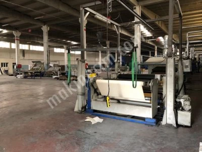 2.El İtalyan Marka Suni Deri Kaplama Makinesi