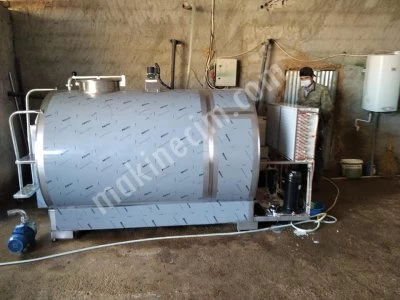 3000Lt Horızontal Automatıc Washıng Mılk Coolıng Tank-