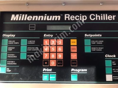 Satılık 2.El Çok Temiz 650 Kw 550000 Kcal/H Chıller Soğutma Grubu