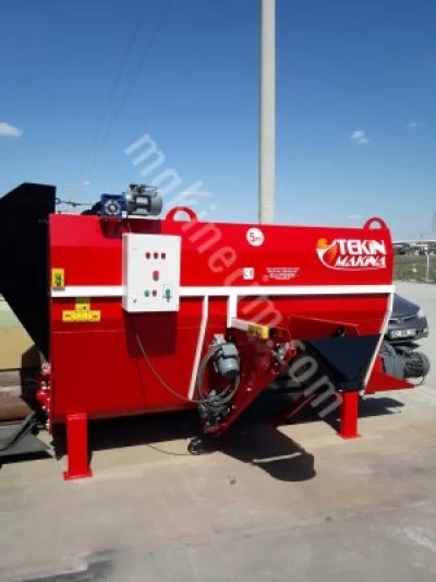5 M3 Stationary Electric Feed Mixer