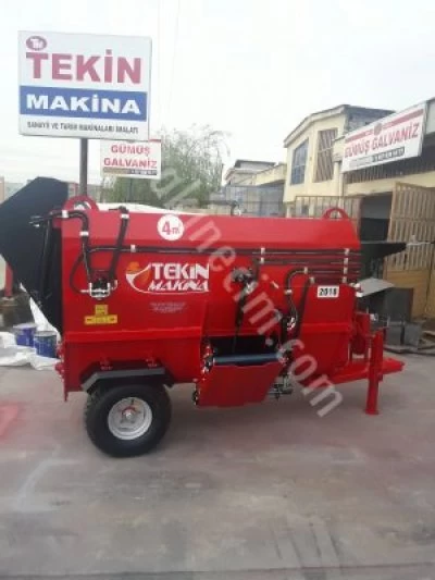 4 M3 Traktörlü Yem Karma Makinası