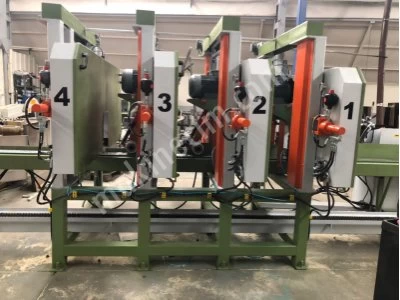 Horizontal Band Machine with 4 saws