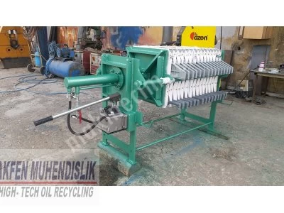 Manual Filter Press Machine 500X500 15 Plates For Sale