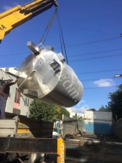 Paslanmaz Çelik Karıştırıcı Mikser Tank Kazan Kimya Kozmetik Makina Deterjan