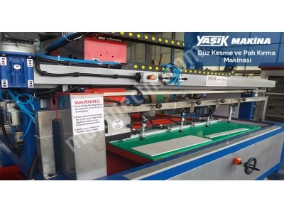 Düz Kesme ve Pah Kırma Makinesi