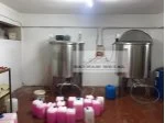Paslanmaz Karıştırıcı Mikser Tank Kimya Kozmatik Şanpuan Deterjan Kozmatik Gıda Su Deposu Kazan