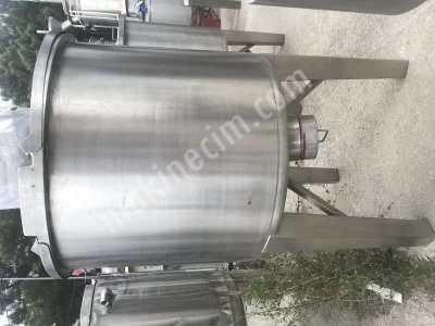 1 Tonluk Sıfır İmalat Karıştırıcı Kazan , Dezenfektan İmalatı İçin