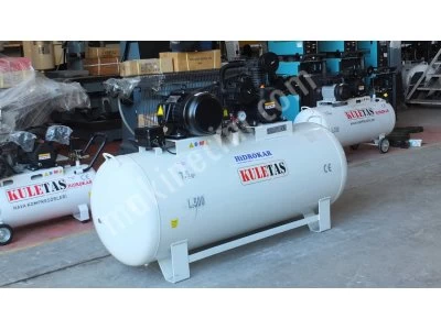 Kuletaş 500 Litre 3 Kafa 8 Bar 7.5Hp Kompresör