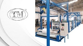 Dört Katlı Laminasyon ve Bobinden Bobine Sarma Makinesi
