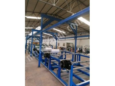Dört Katlı Laminasyon ve Bobinden Bobine Sarma Makinesi