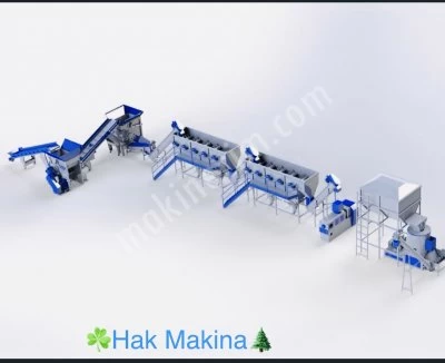 Plastic Crushing Washing Line