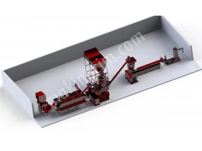 Plastic Crushing Washing Line