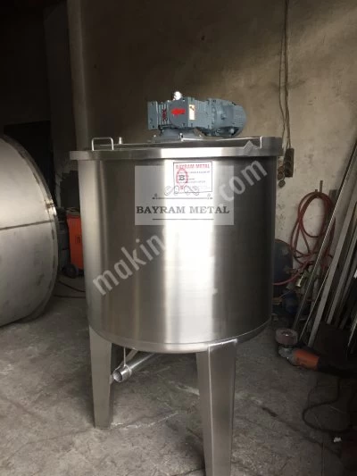 Staınless Mıxer Mıxer Tank Boıler Chemıcal Kozmatıc Food Water Tank