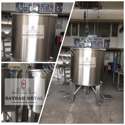 STAINLESS MIXER MIXER TANK KIMYA KOZMATIC FOOD WATER TANK BOILER TANK