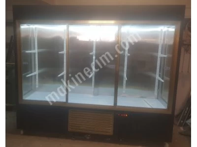 Foil Framed Flower Display Cabinet