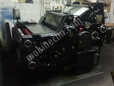 52X72 70 Model Pompalı Ofset Baskı Makinası - Kredi Kartı Geçerlidir