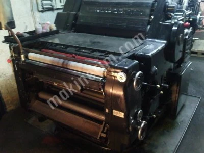 52X72 70 Model Pompalı Ofset Baskı Makinası - Kredi Kartı Geçerlidir