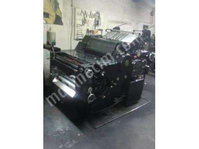 52X72 70 Model Pompalı Ofset Baskı Makinası - Kredi Kartı Geçerlidir