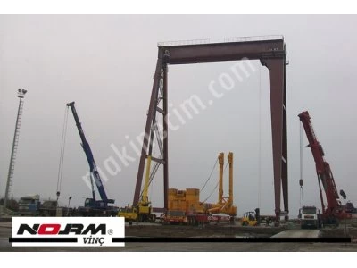 Shipyard cranes, shaft cranes, power plant cranes