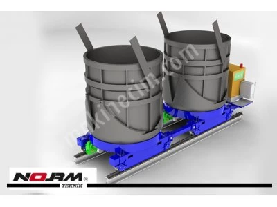 Tranfer trolley, pig trolley, heavy duty transport trolley