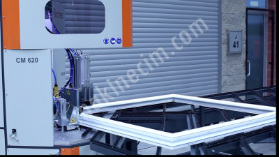 pvc profile Welding and Cleaning Automation Line