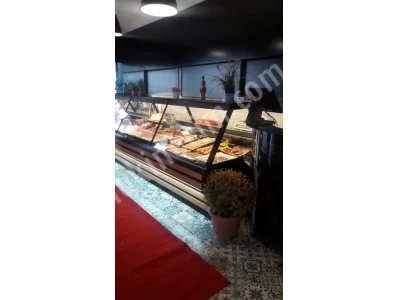 Mdf Dekorlu Et Steak Teşhir Dolabı