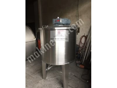 Paslanmaz Karıştırıcı Mikser Tank Kimya Kozmatik Gıda Depo