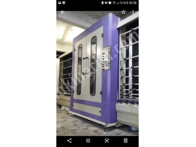 2000 Lik /4 Fırçalı Isıcam Yıkama Makinesi Cam Yıkama Makinesi Makinası Makineleri Makinaları