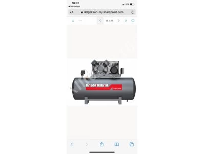 Dalgakıran Compressor 500 Lt