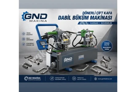 Double Çift Kafa Boru Bükme