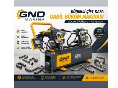 Double Çift Kafa Boru Bükme