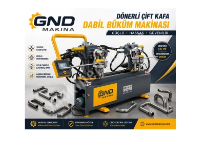 Double Çift Kafa Boru Bükme