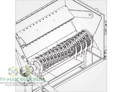 Tek Top Schredder Parçalayıcı 100-120-150-200