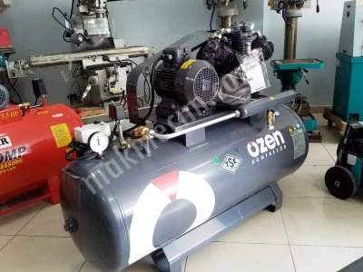 Özen 500 Litre 3X90 Kafa 8 Bar %100 Yerli Sıfır Kompresör