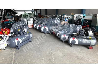 Özen 500 Litre 3X90 Kafa 8 Bar %100 Yerli Sıfır Kompresör