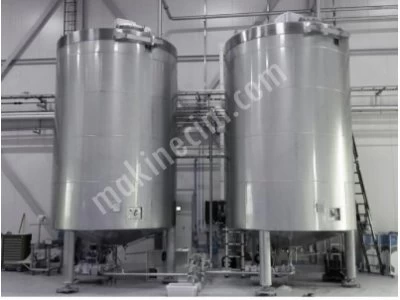 Çikolata Dinlendirme Stok Tank